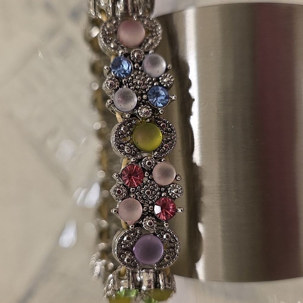 🔥Elegant Multicolor Gemstone Bracelet